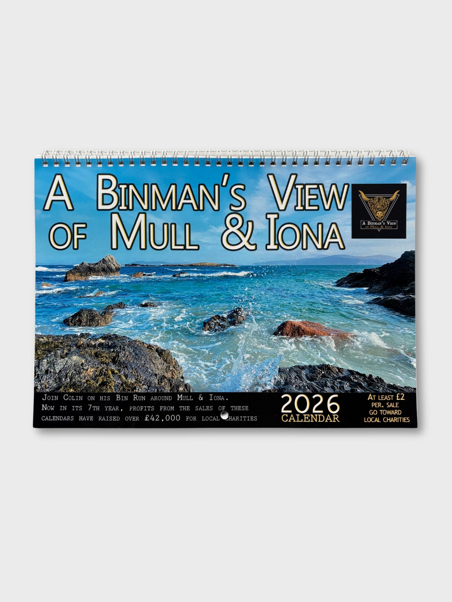 A Binman's View of Mull and Iona - 2026 Landscape Calendar