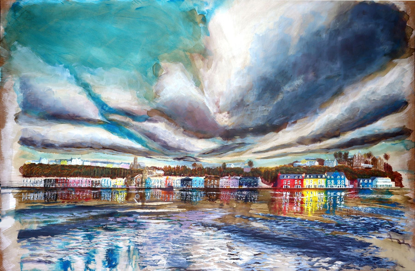 Whispering Waves of Tobermory giclee print - 2