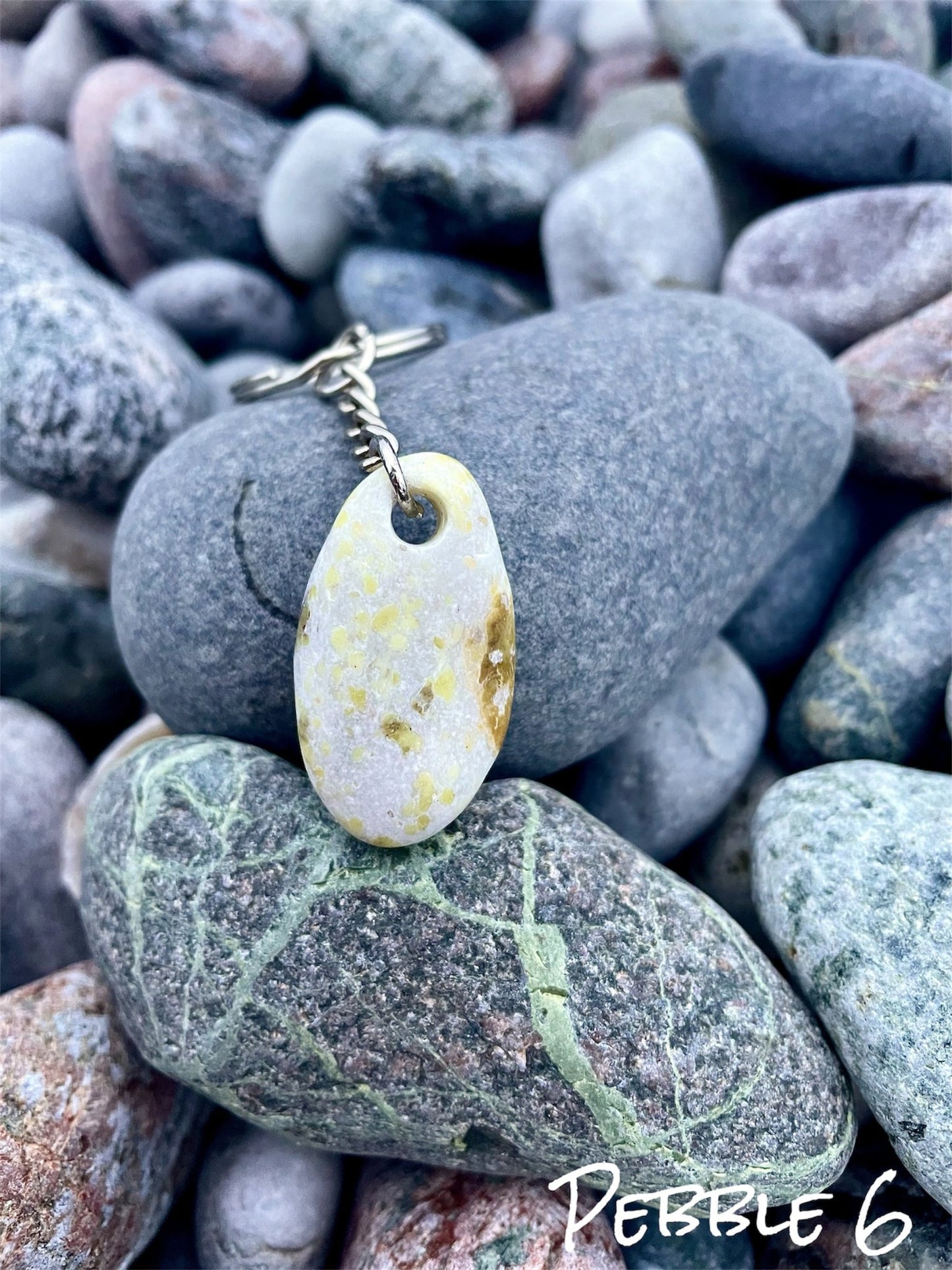 Iona Marble Keyrings