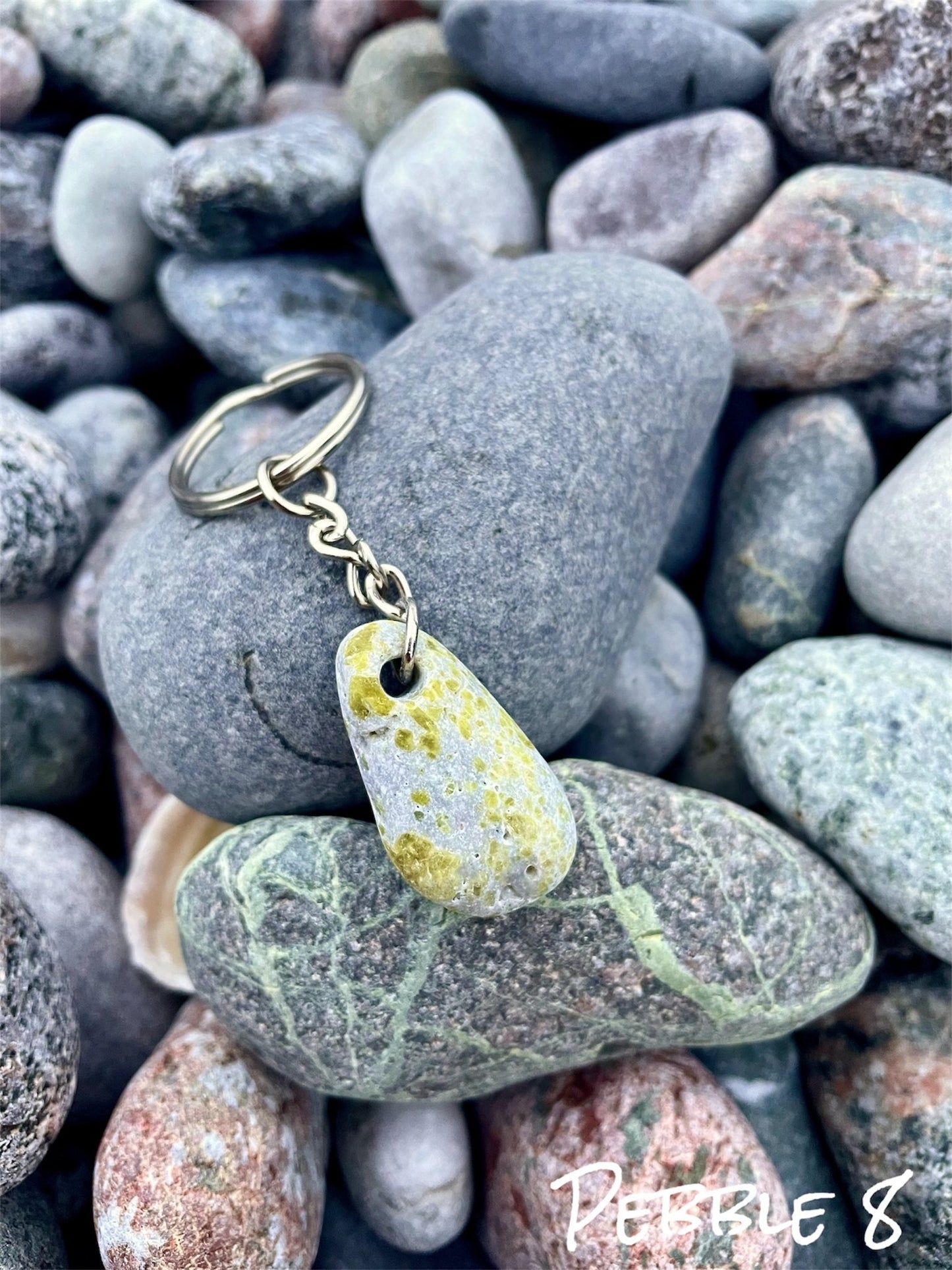 Iona Marble Keyrings