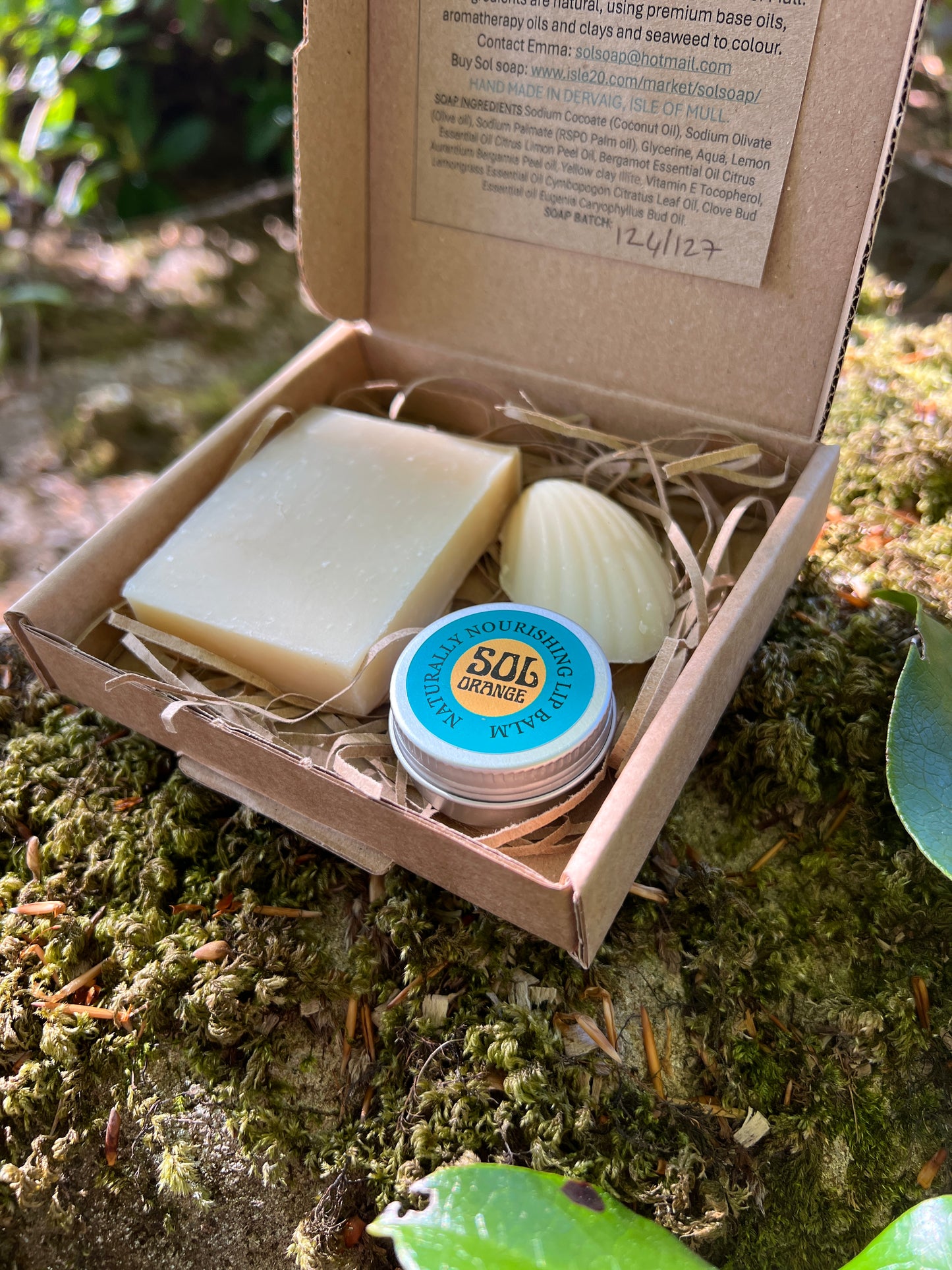 Bergamont Soap Treat Box