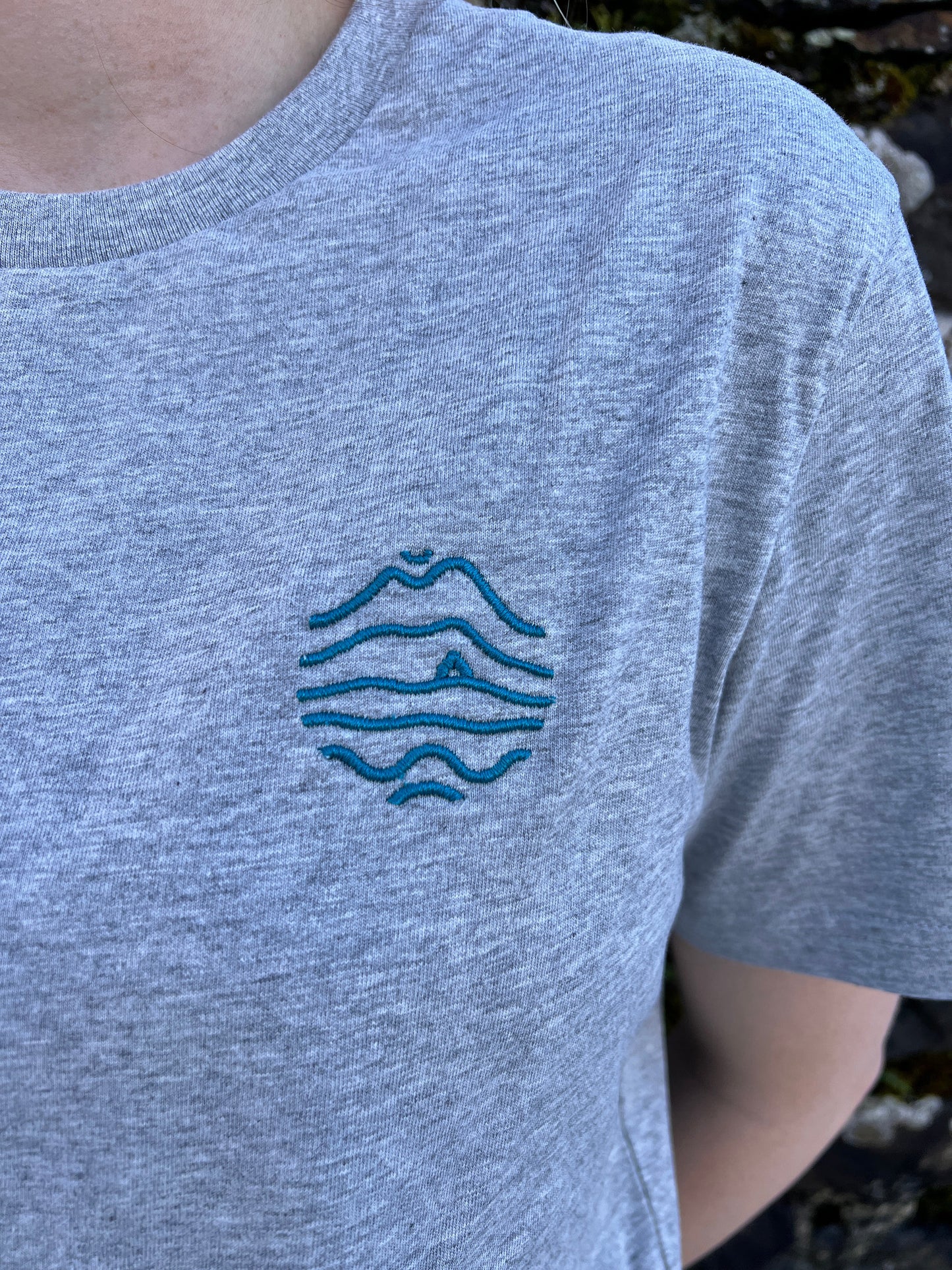 Mull and Iona Embroidered T-shirt