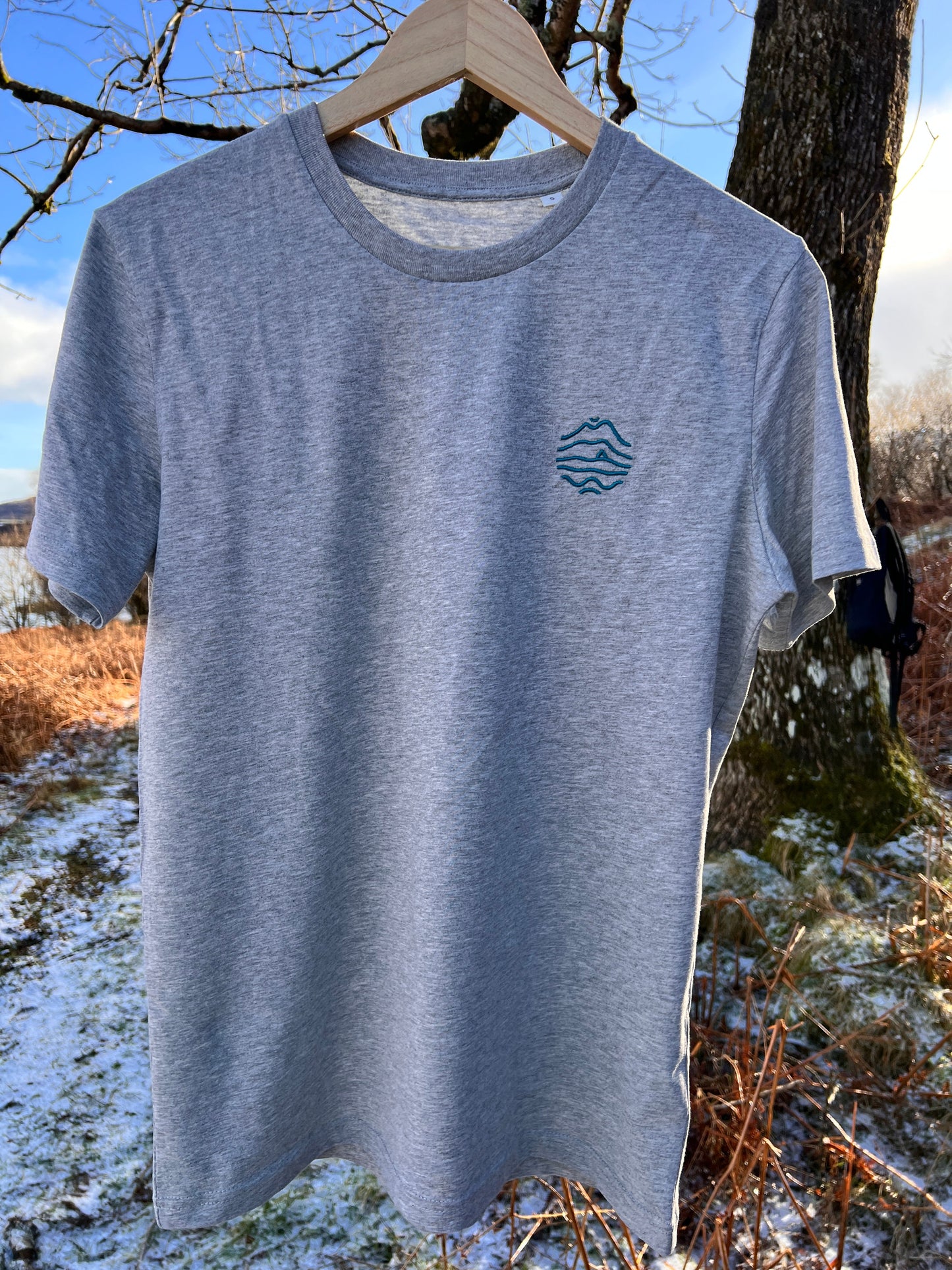 Mull and Iona Embroidered T-shirt