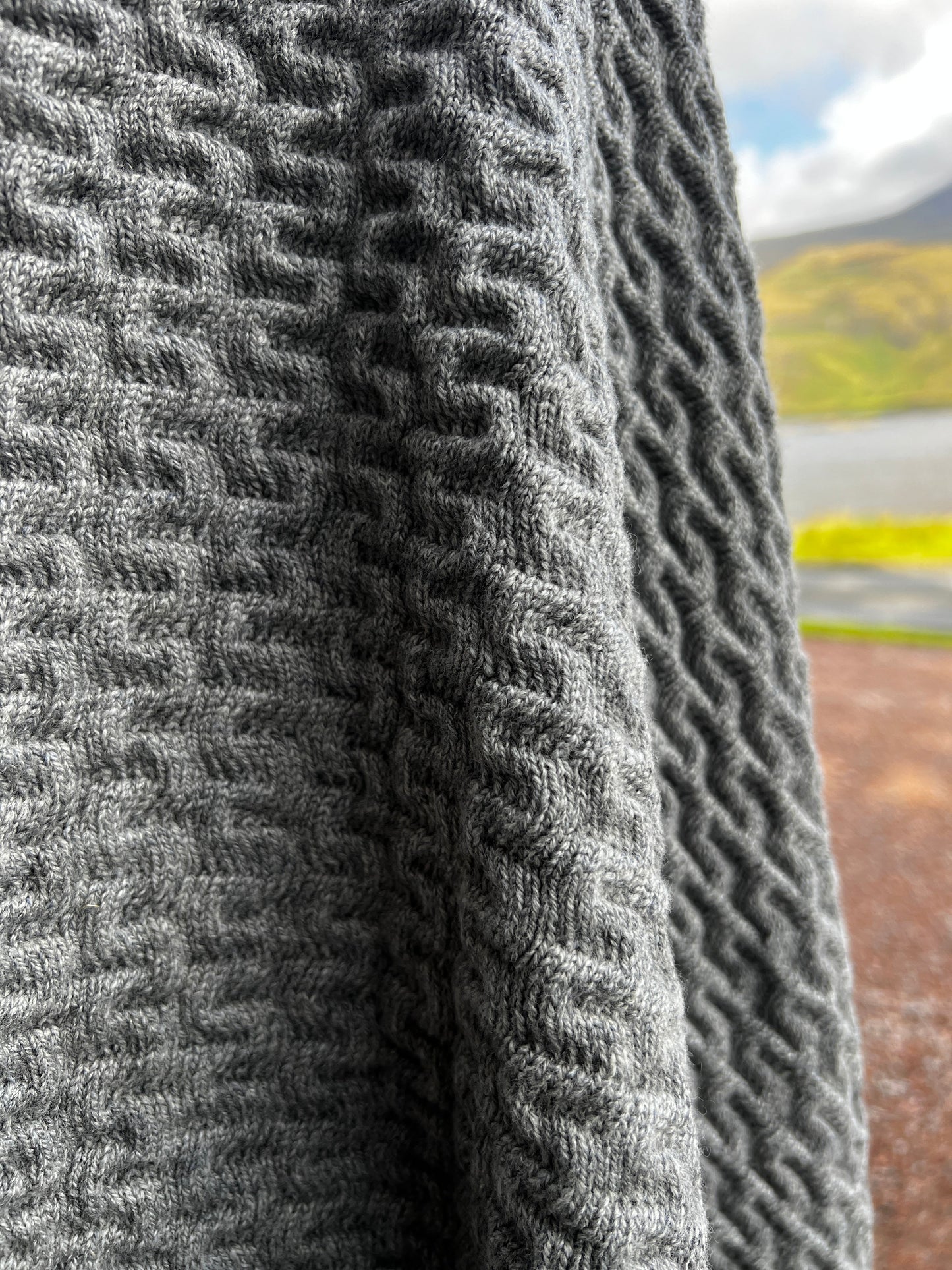 Feàrna Shawl Grey - 4