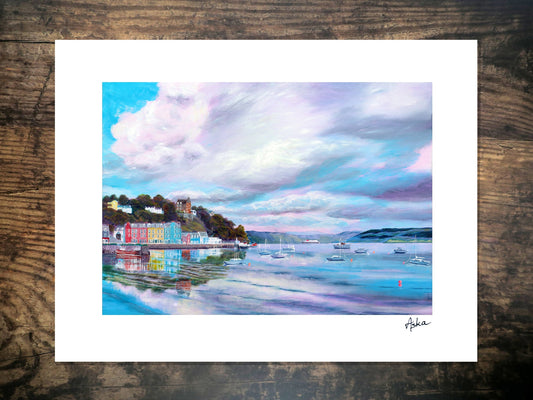 Tobermory reflections print - 1