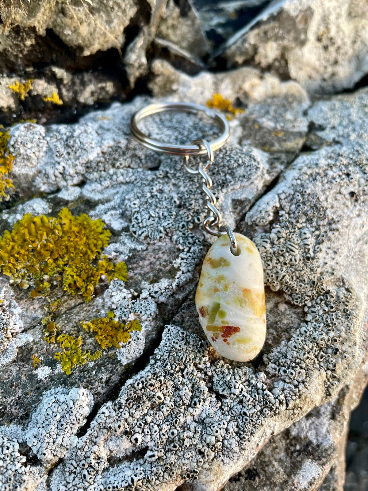 Iona Marble Keyrings – The Mull and Iona Shop