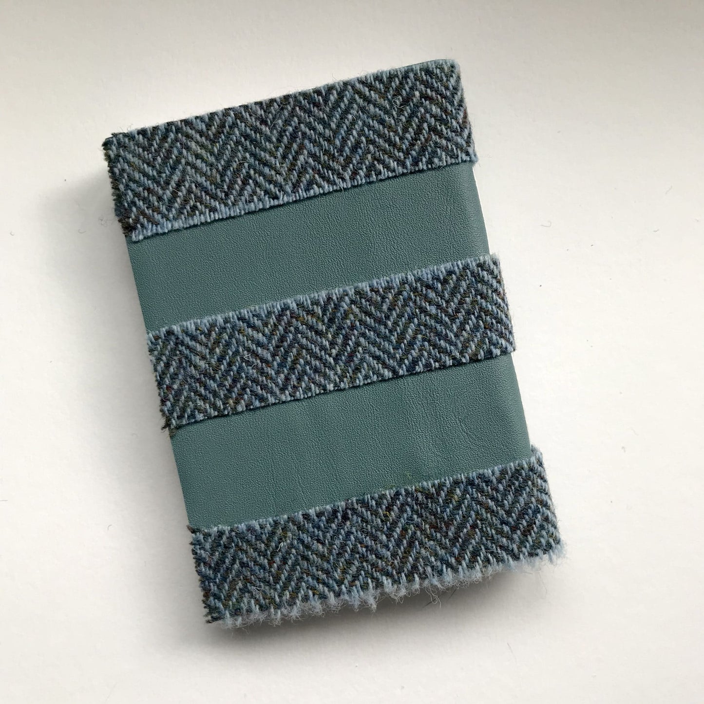 Strapping little Harris Tweed book (2 strap)