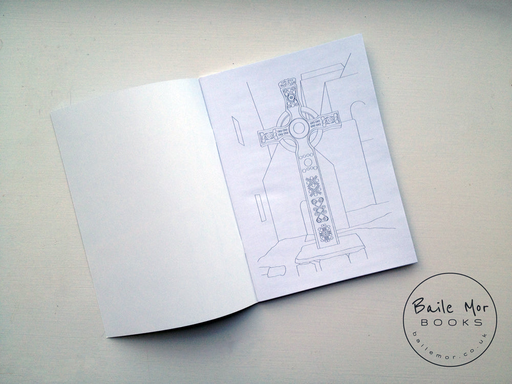 Isle of Iona colouring book