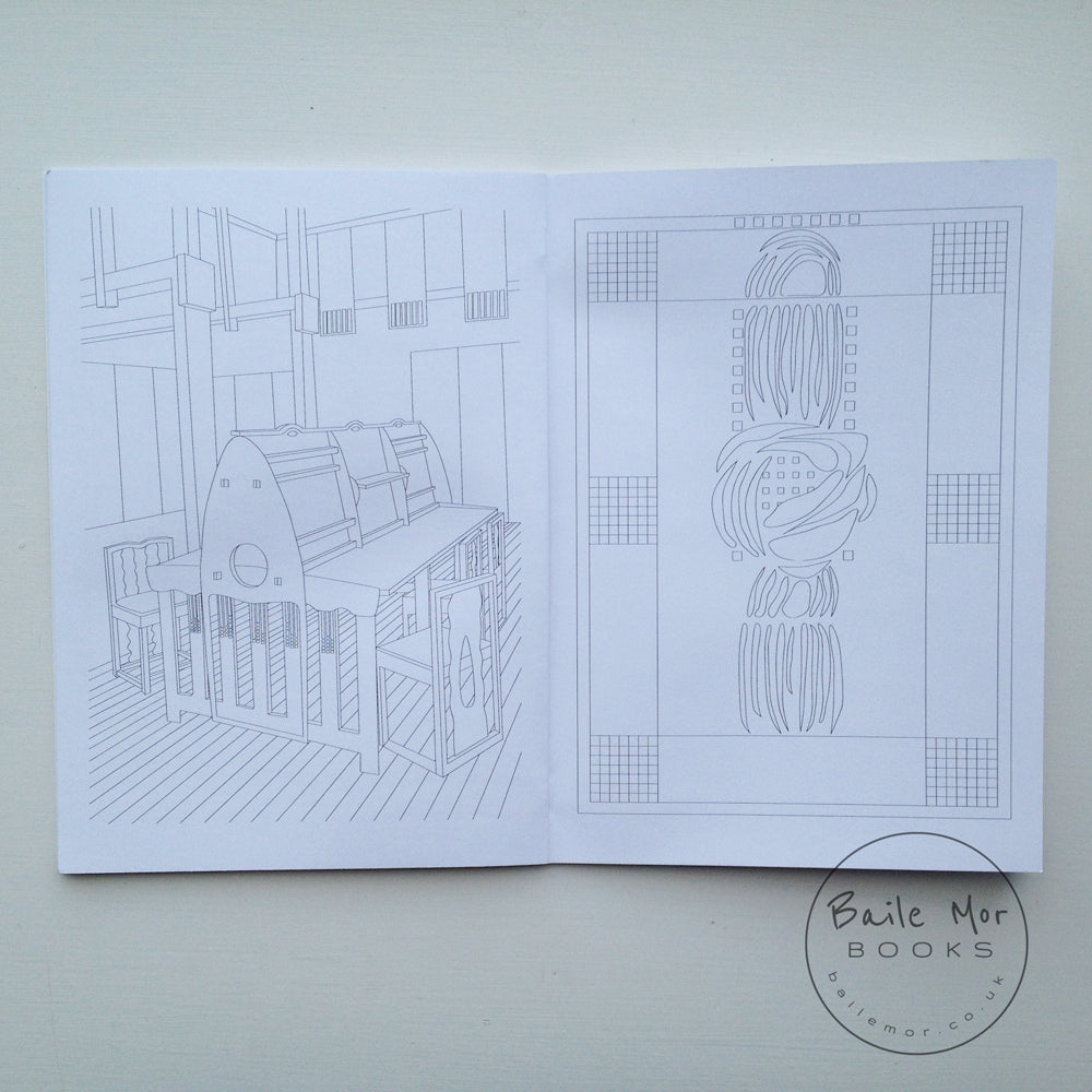 Colouring book for an art lover