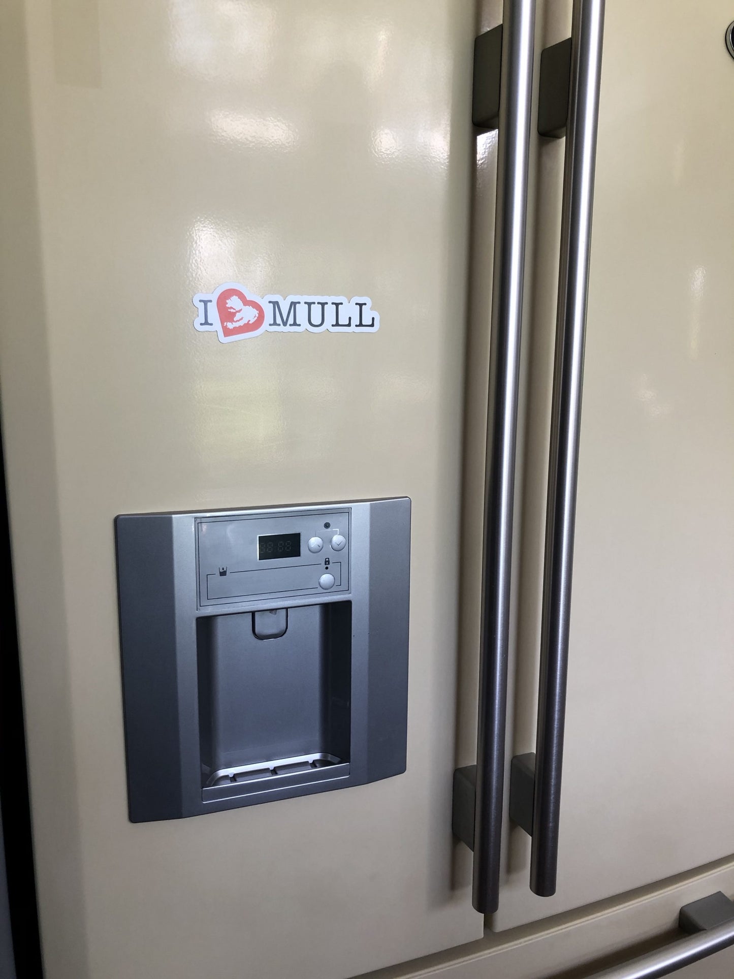 I Love Mull Fridge Magnet