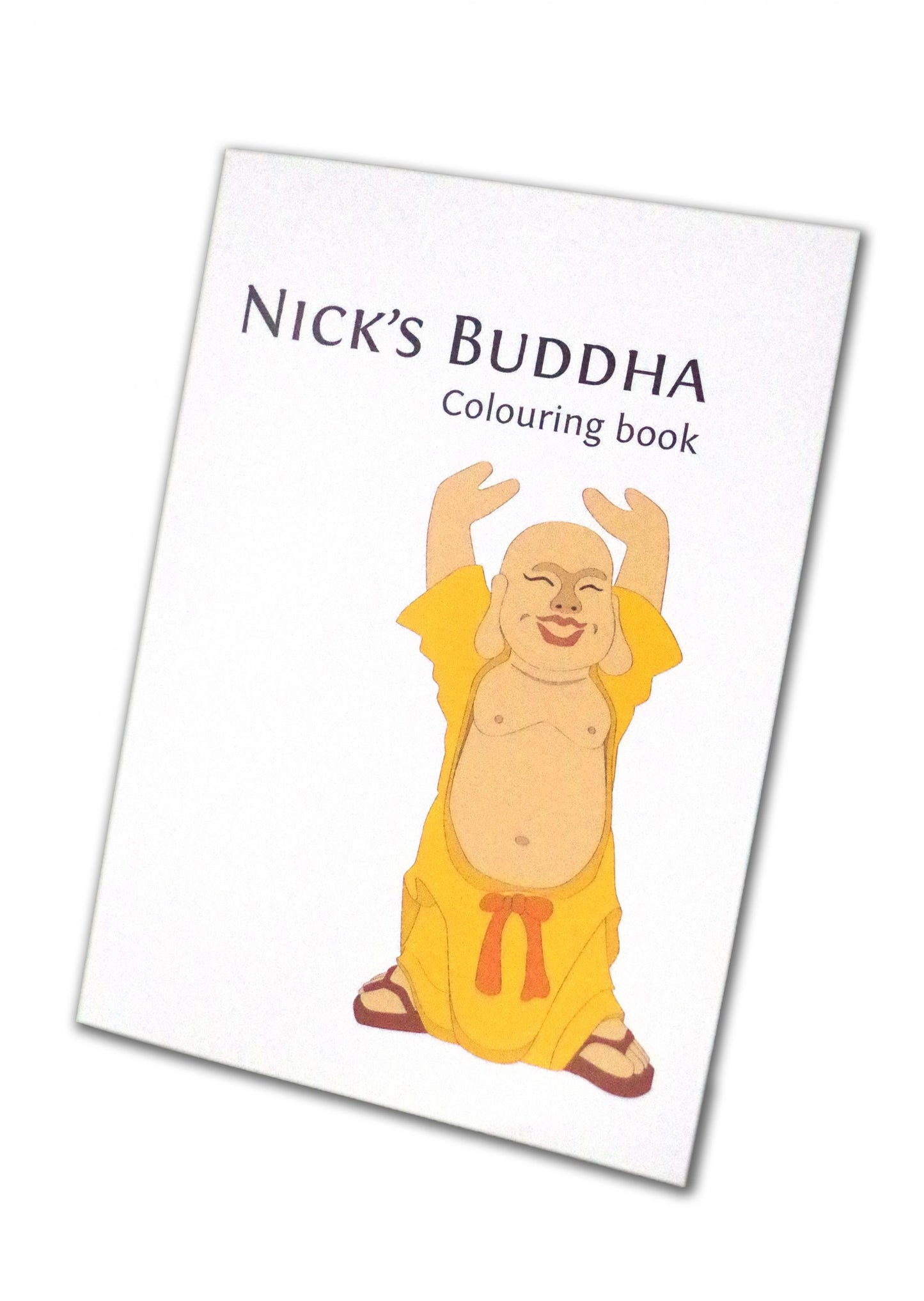 Nick's Buddha colouring book