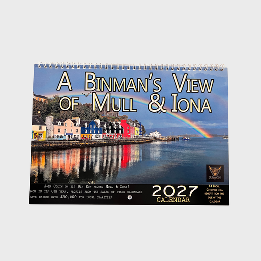 A Binman's View of Mull and Iona - 2027 Landscape Calendar