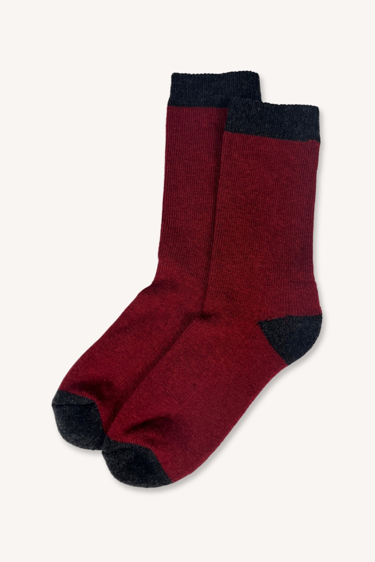 Lambswool Socks Cinnabar