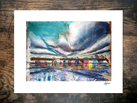 Whispering Waves of Tobermory giclee print - 1