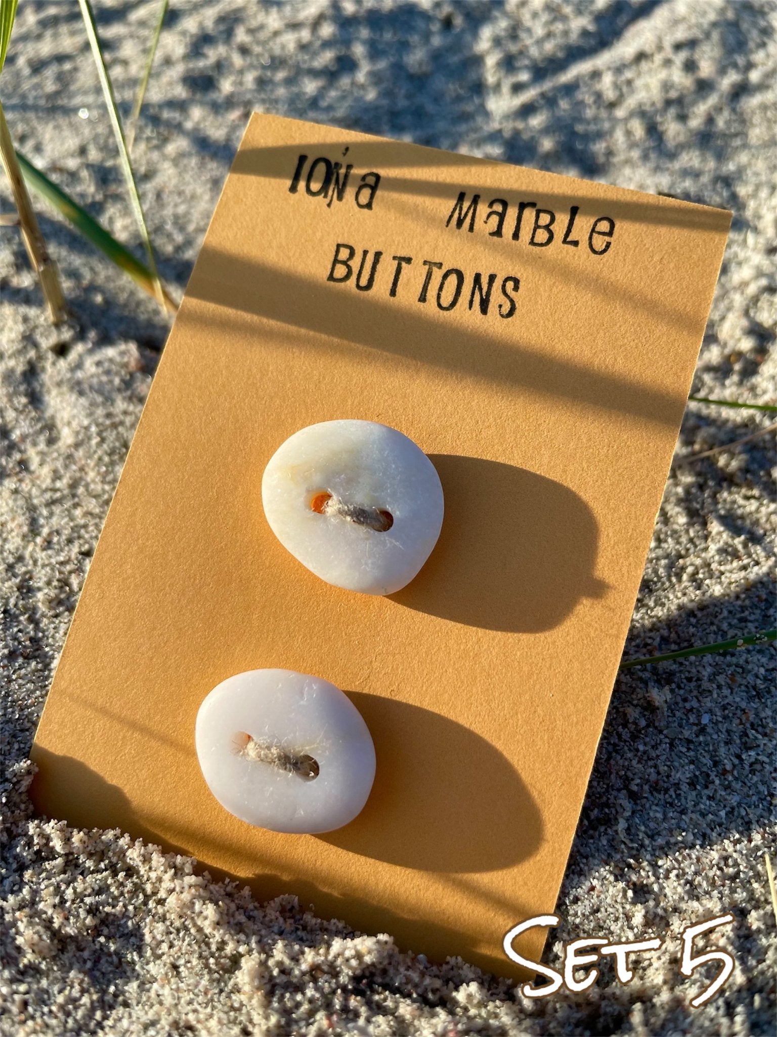 Iona Marble Buttons - 5