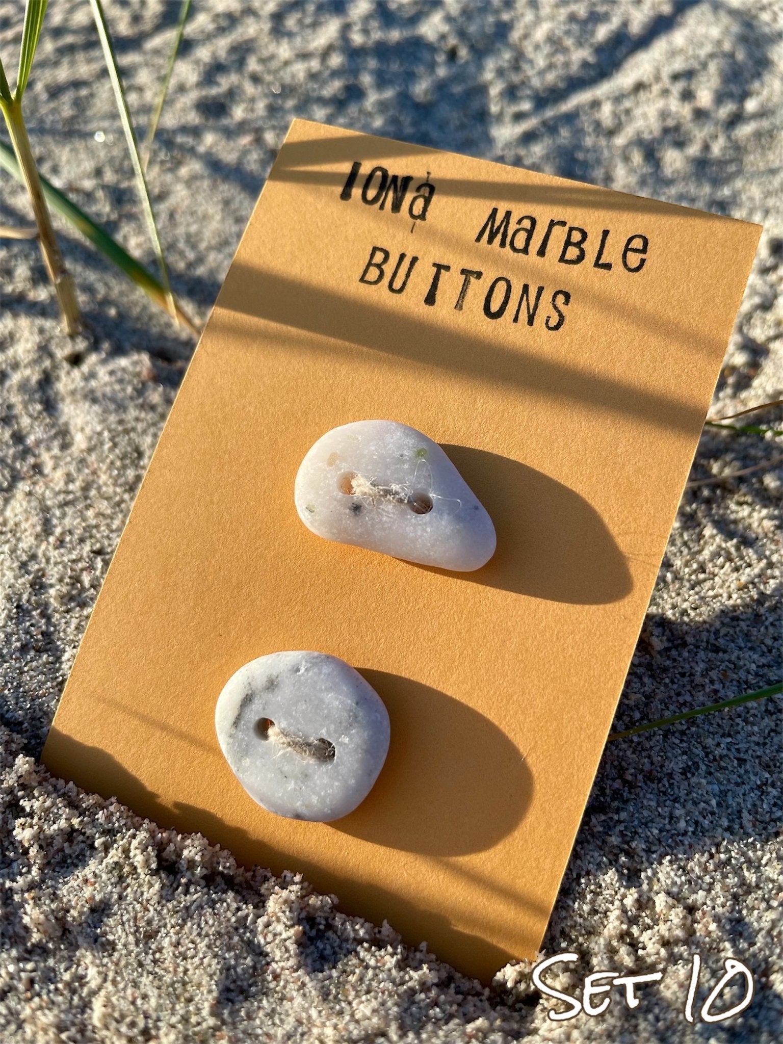 Iona Marble Buttons - 8