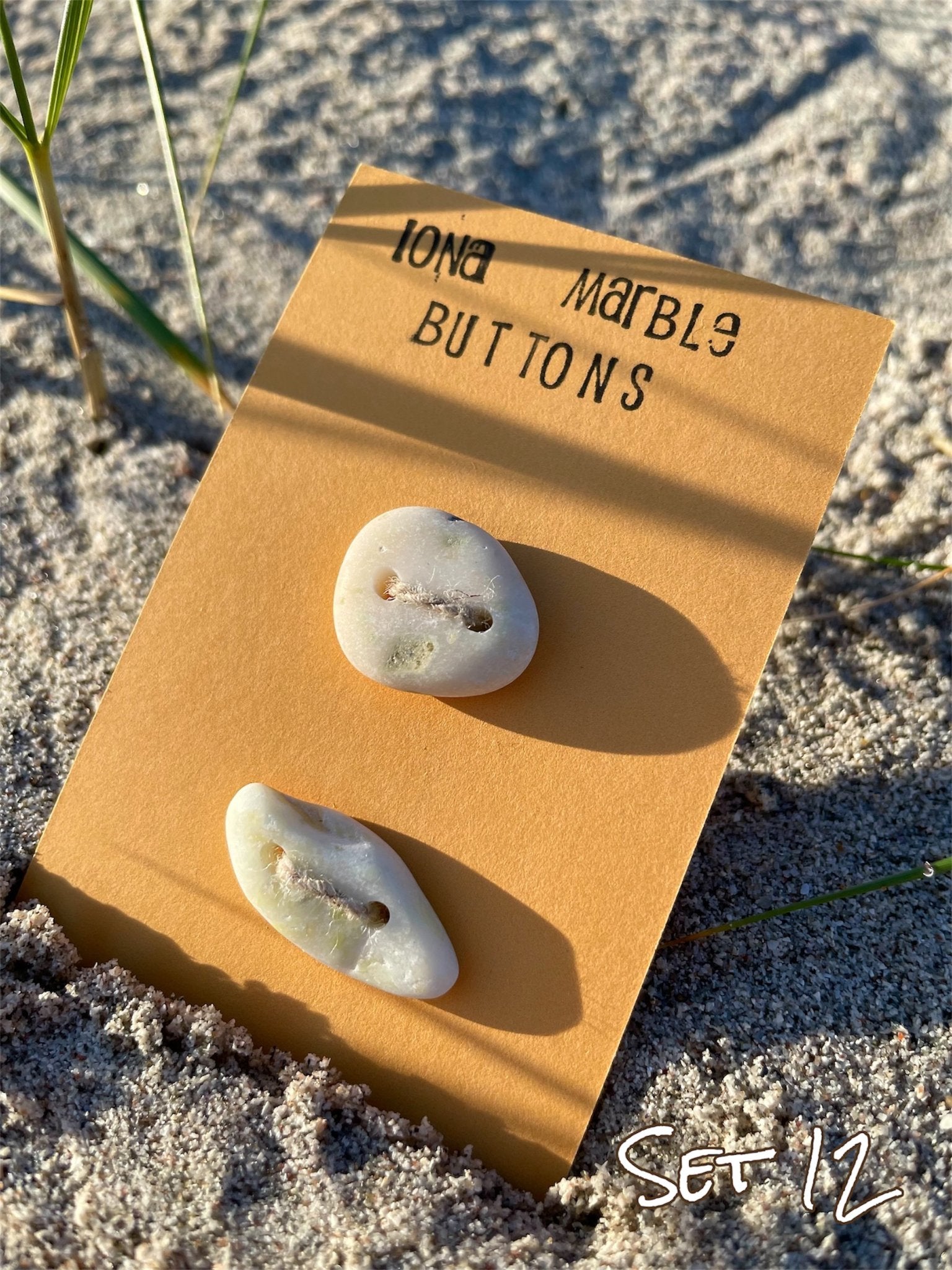 Iona Marble Buttons - 10