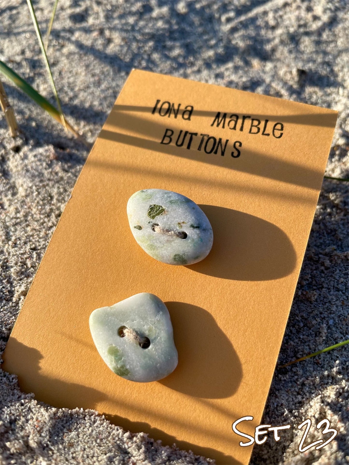 Iona Marble Buttons - 20