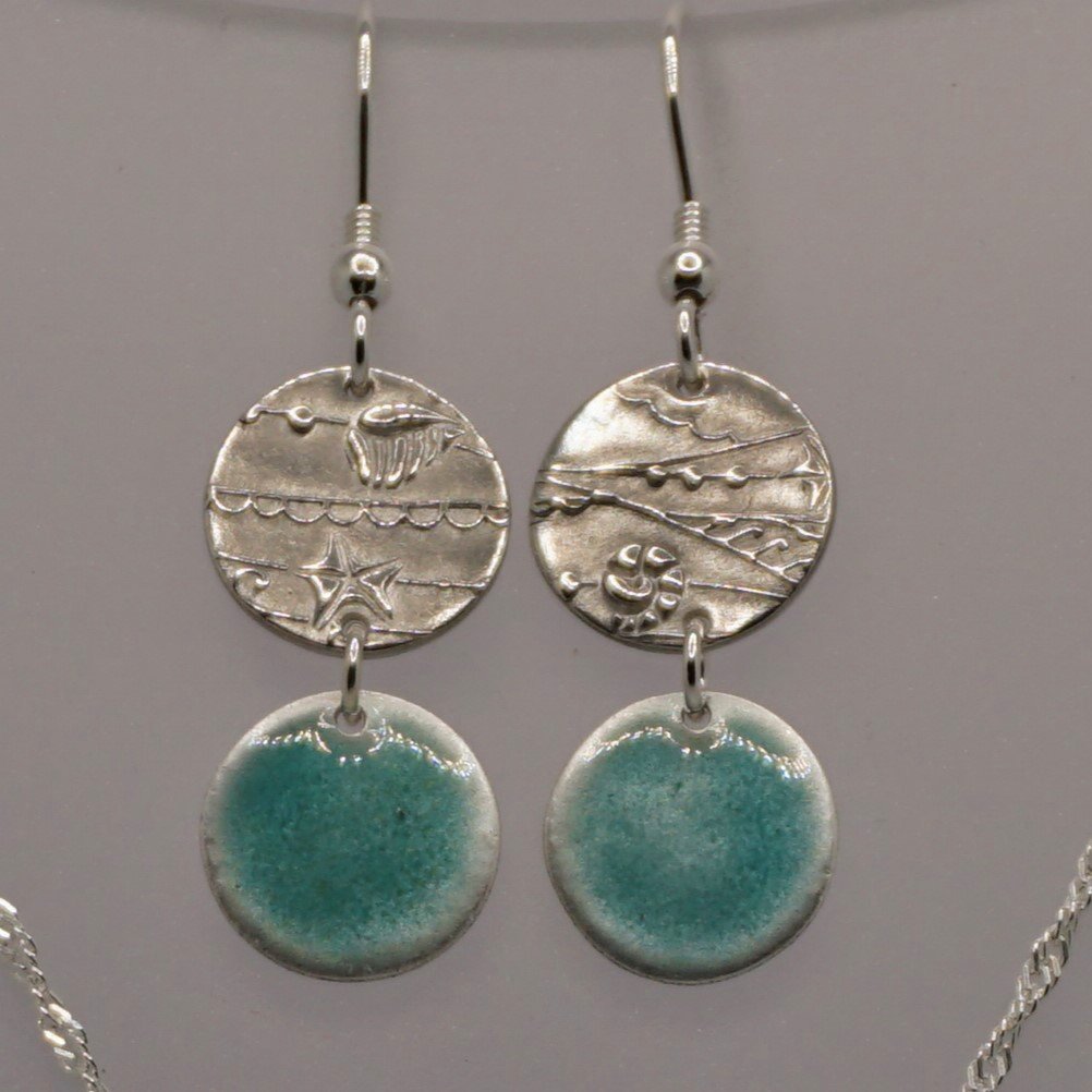 NEW! Memories of the Beach Earrings - 1