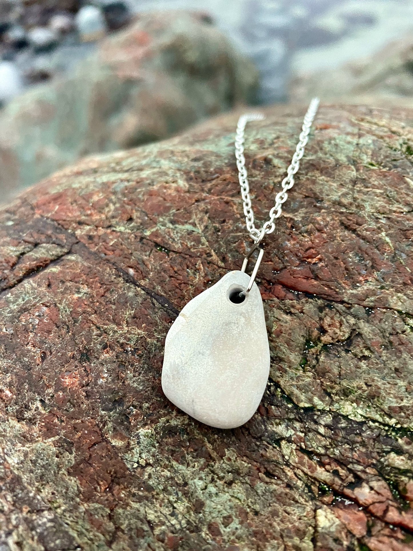 Iona Beach Pebble Pendant - 2