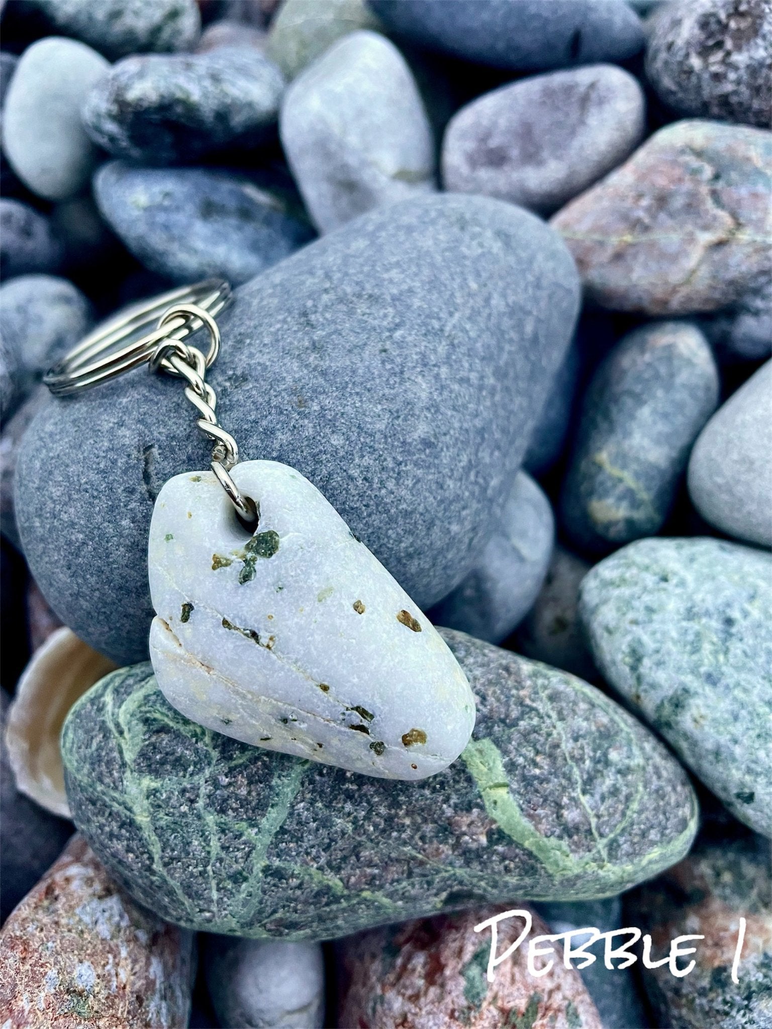 Iona Marble Keyrings - 2