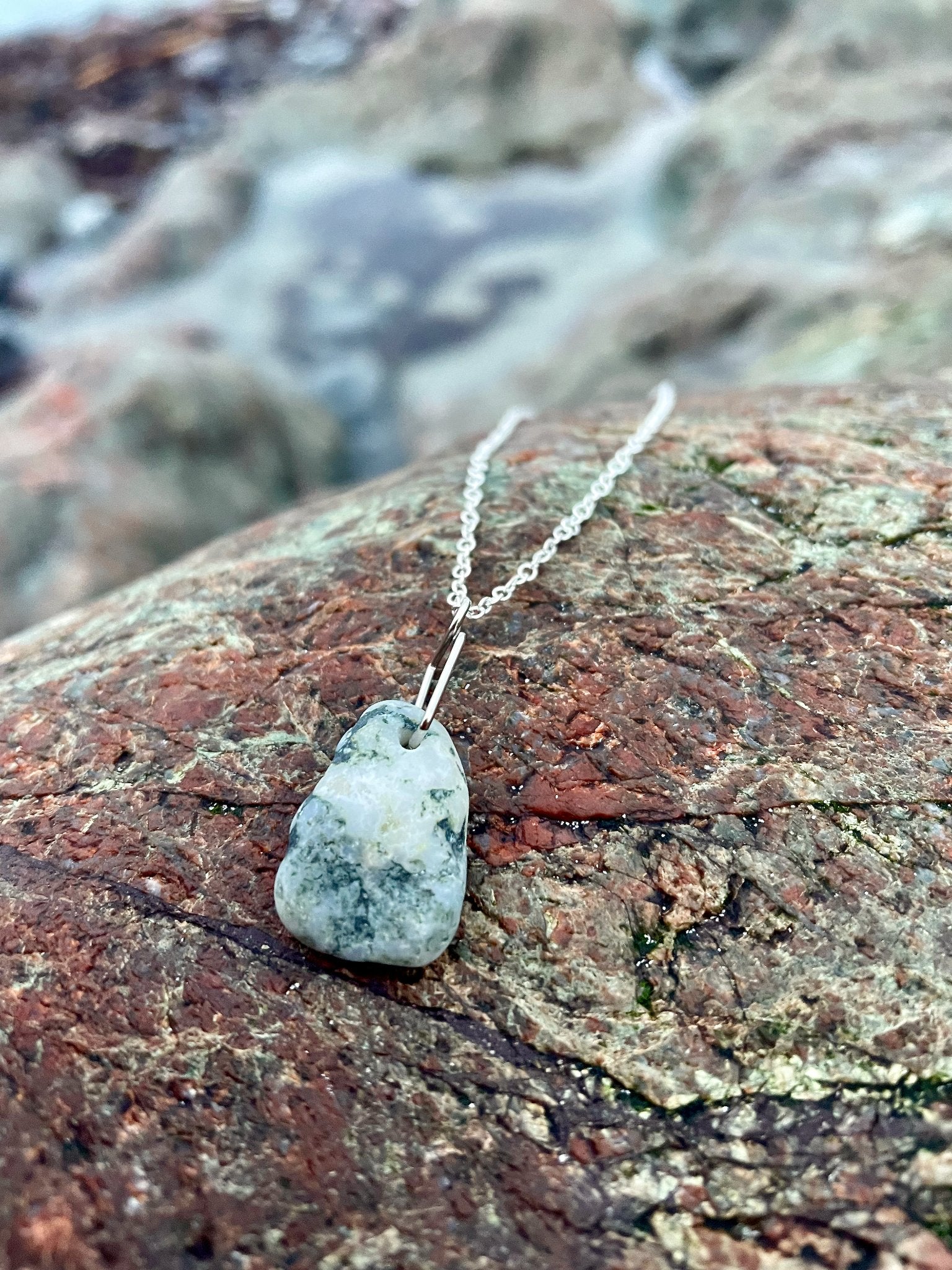 Iona Beach Pebble Pendant - 2