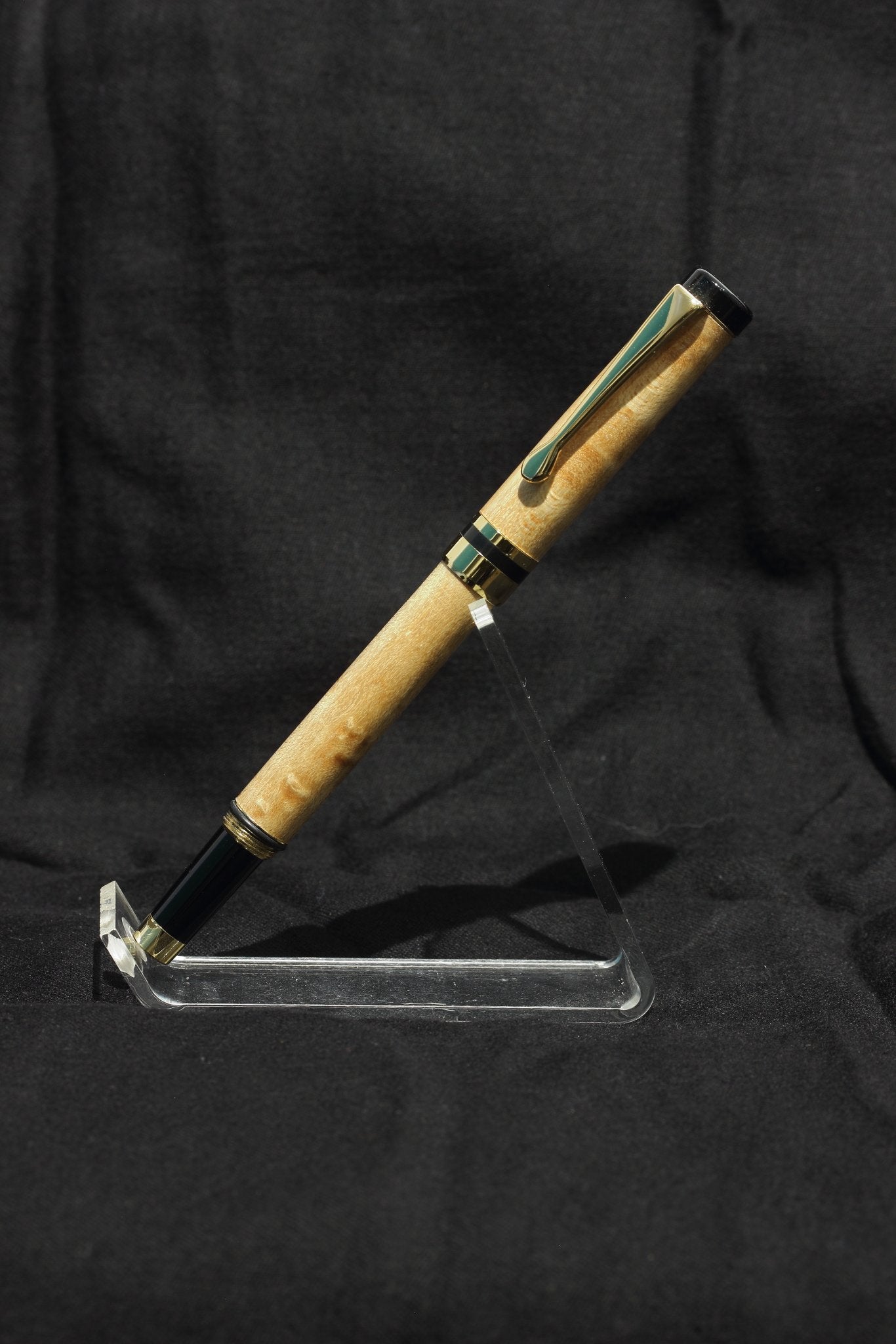 Hand Crafted Birch Wood Capped Pen - 1