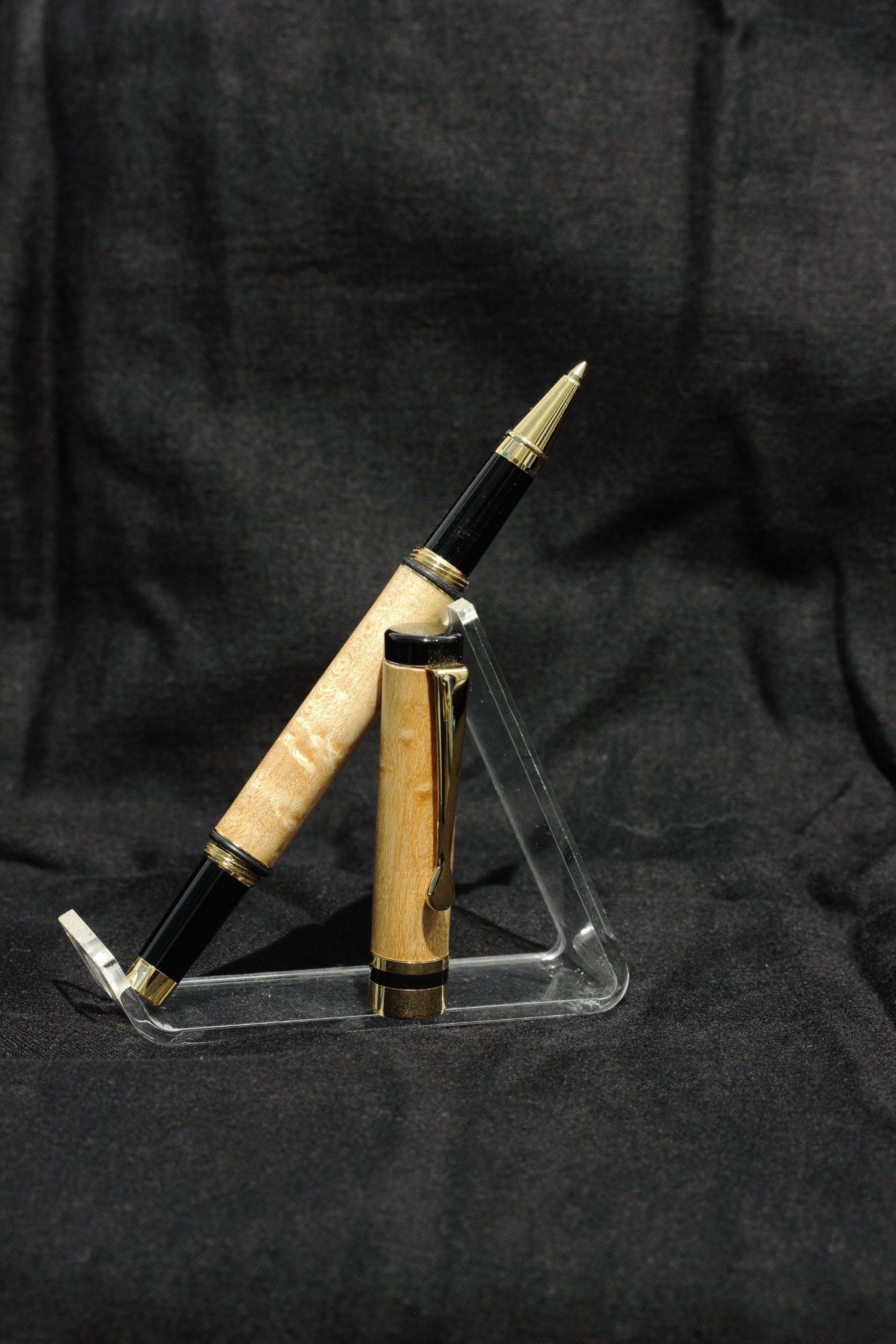 Hand Crafted Birch Wood Capped Pen - 2