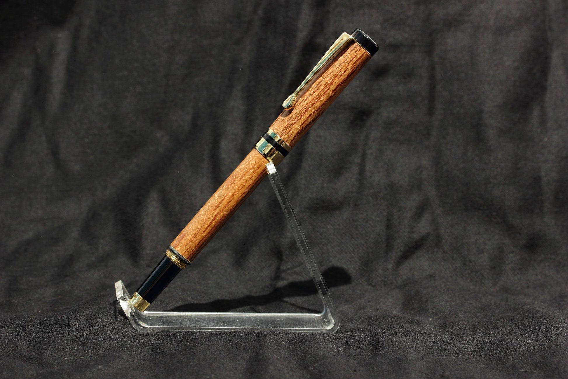 Hand Crafted She-Oak Wood Capped Pen - 1