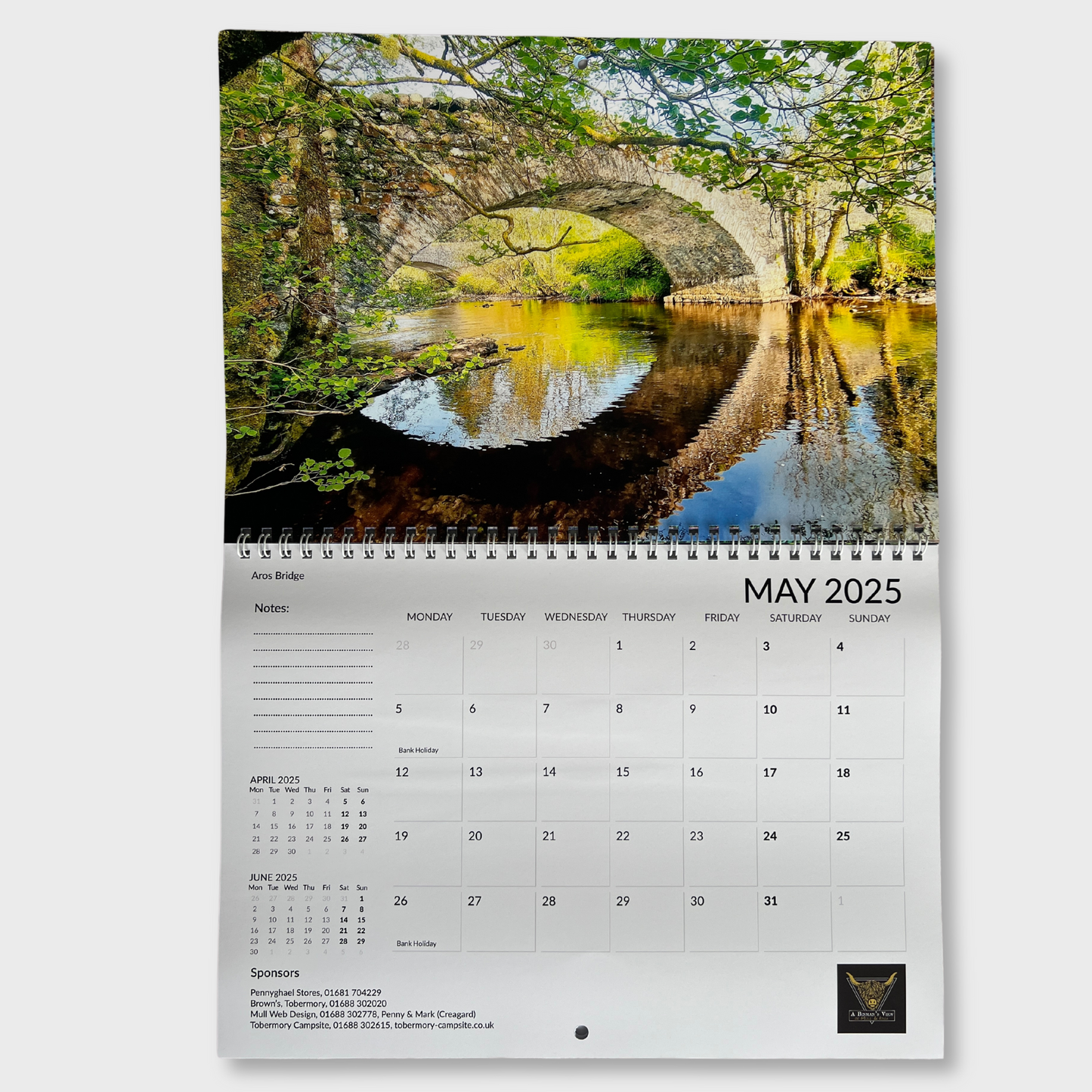 A Binman's View of Mull and Iona - 2025 Landscape Calendar