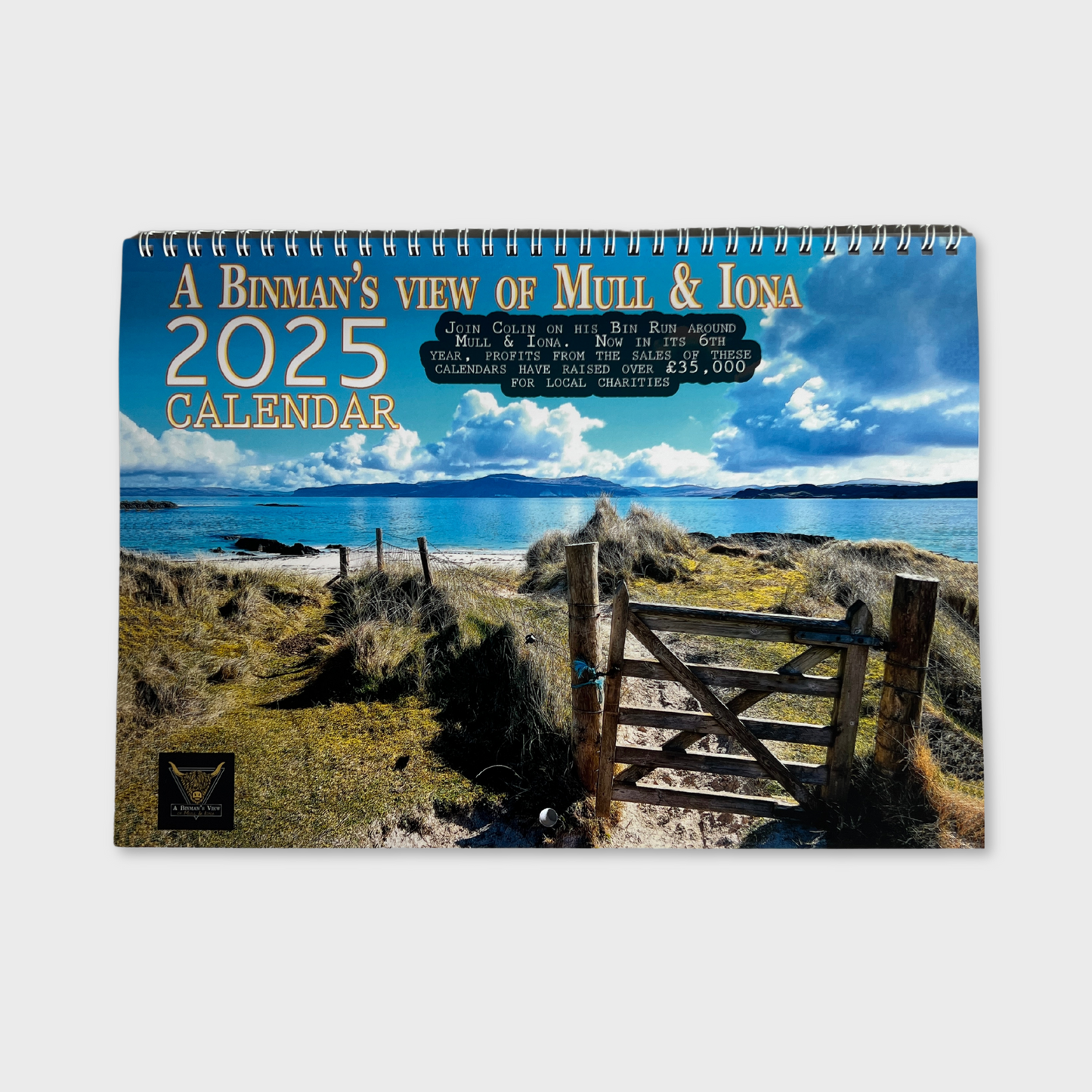 A Binman's View of Mull and Iona - 2025 Landscape Calendar