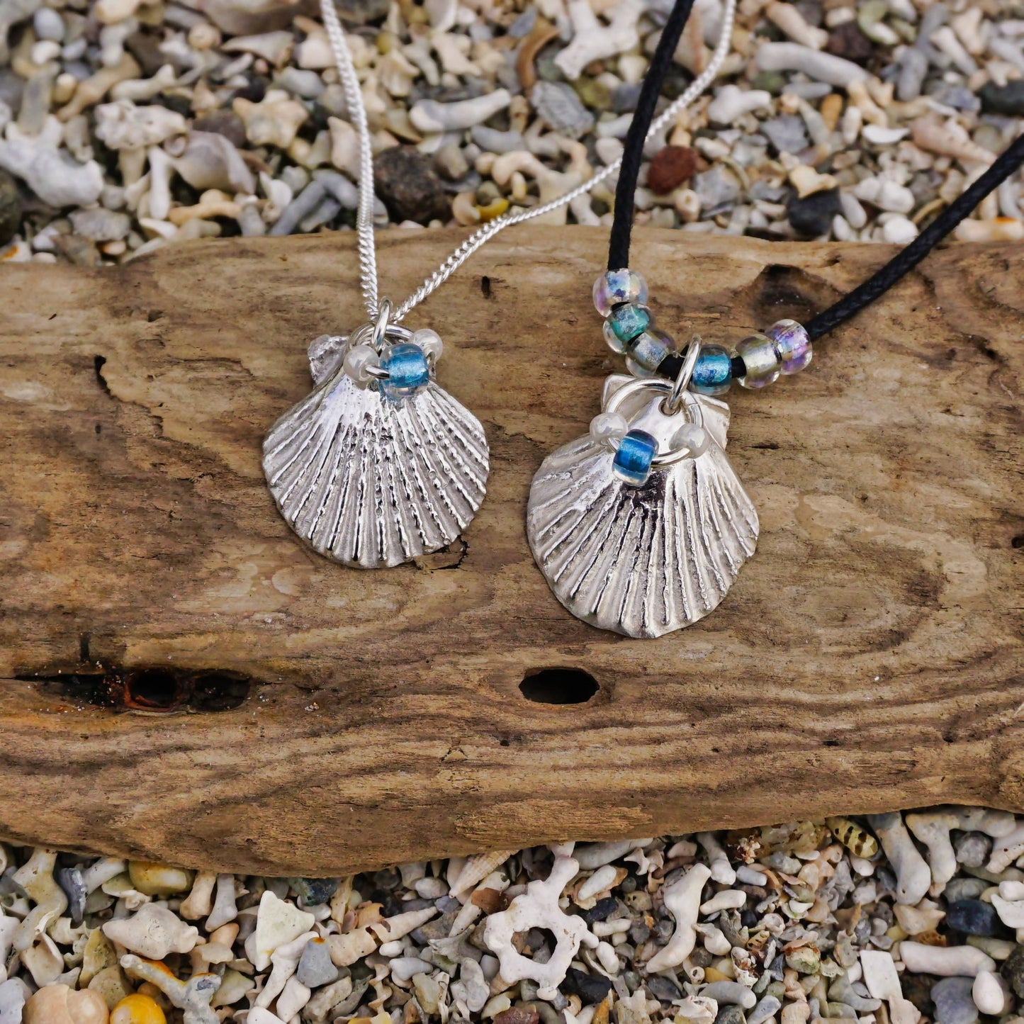 Scallop Shell Pendant - 1