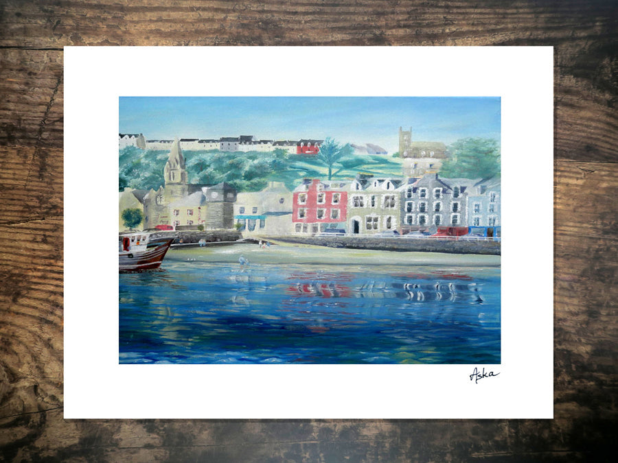 Tobermory Clock giclee print - 1