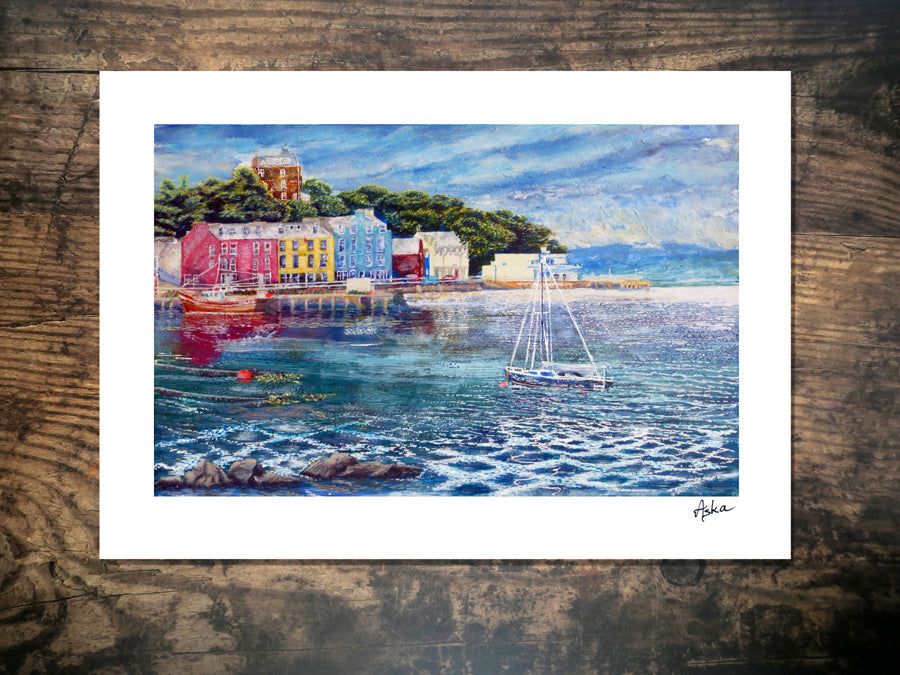 Tobermory Yacht giclee print - 1