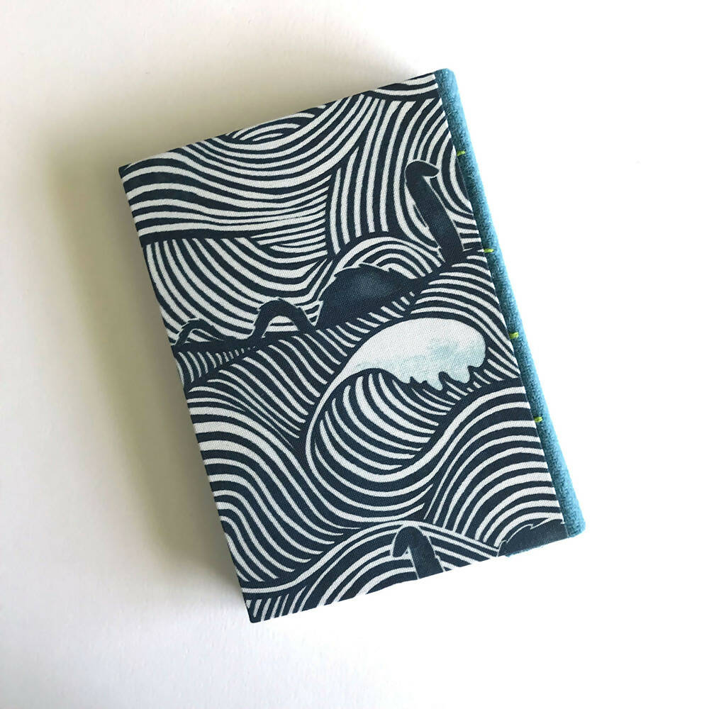 Tweed spine handbound blank books - 10