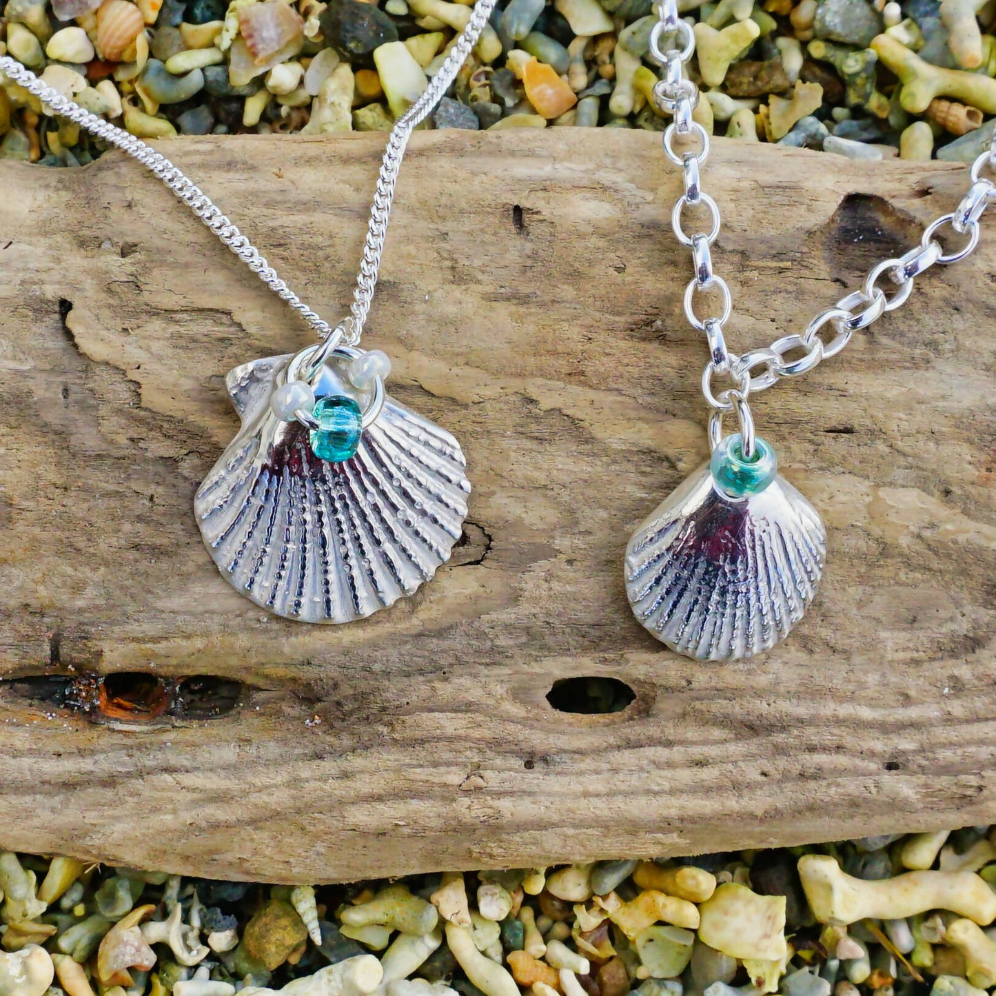 Scallop Shell Pendant - 5