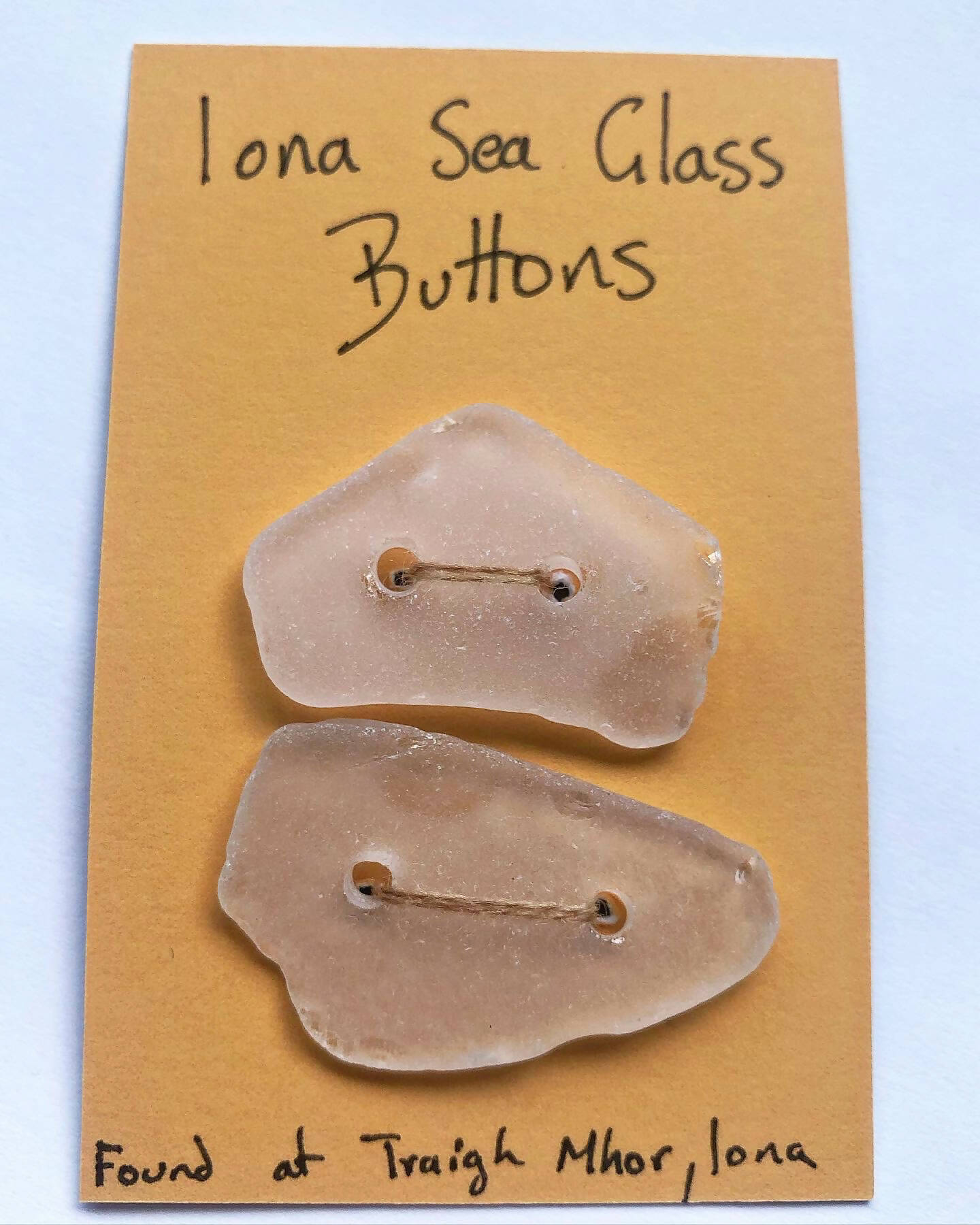Iona Sea Glass Buttons - 3