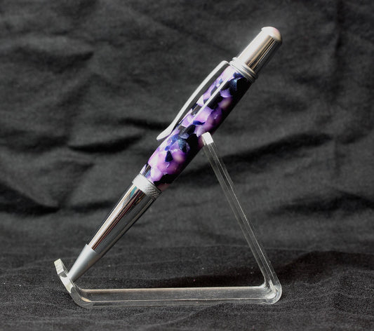 Hand Crafted Hebridean Acrylic Pen – Heather Hills - 1