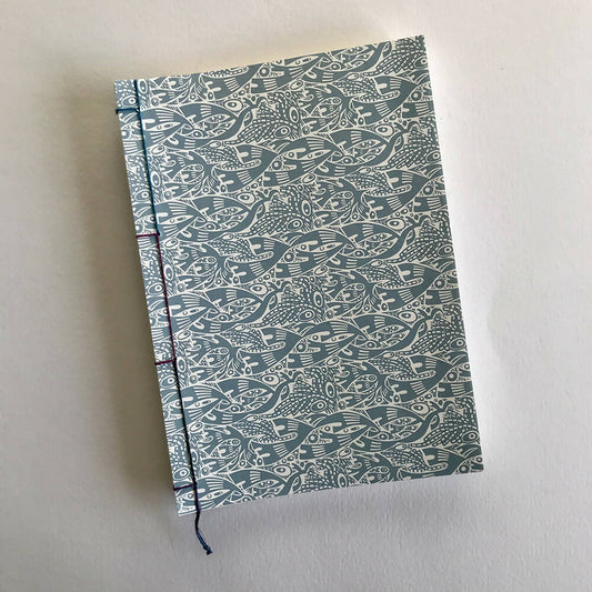 Angie Lewin 'Rockpool' A5 notebook