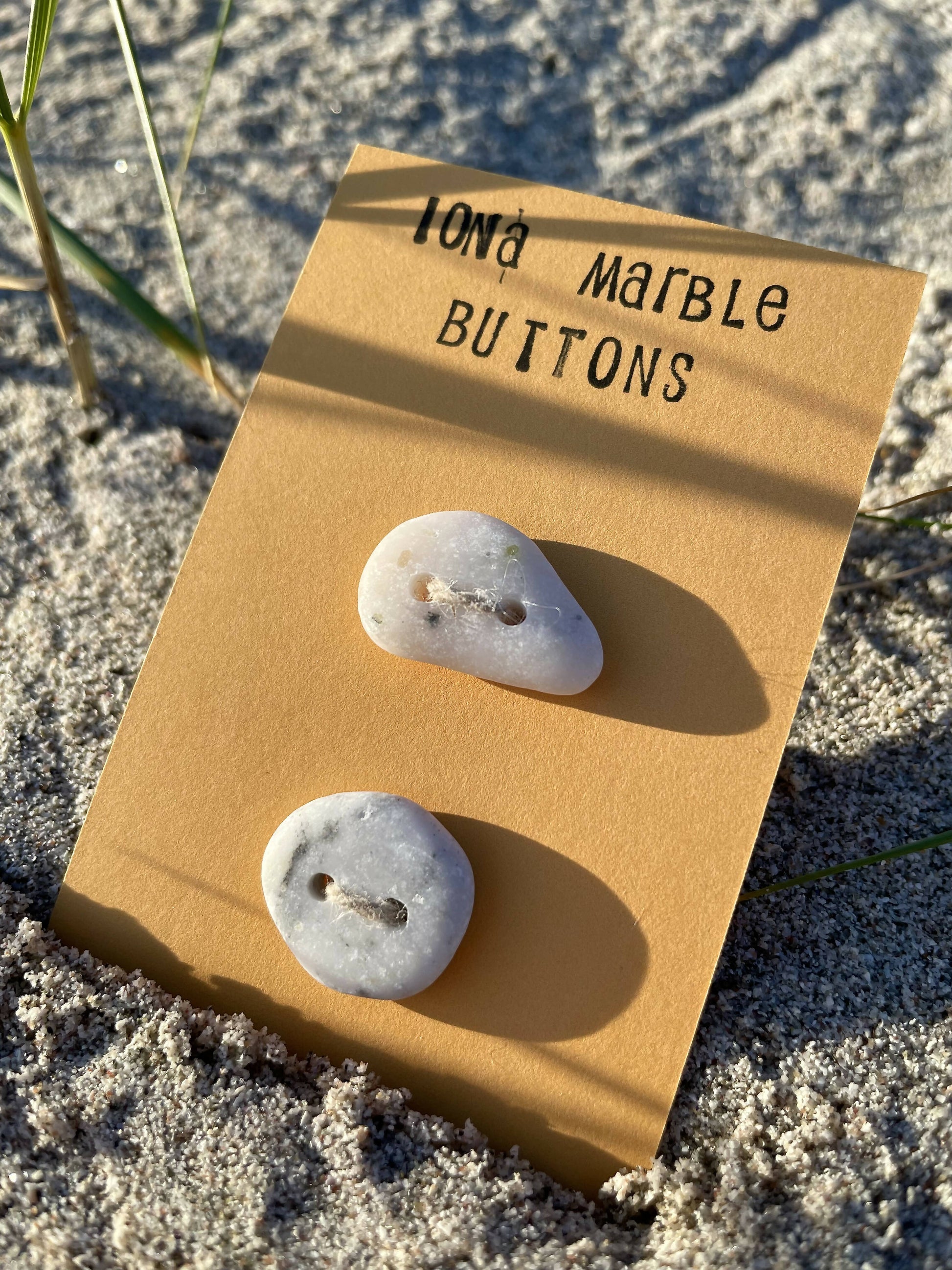 Iona Marble Buttons - 10