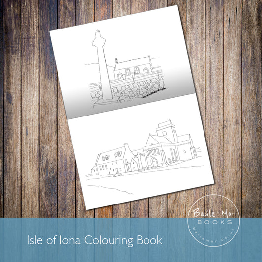 Isle of Iona colouring book