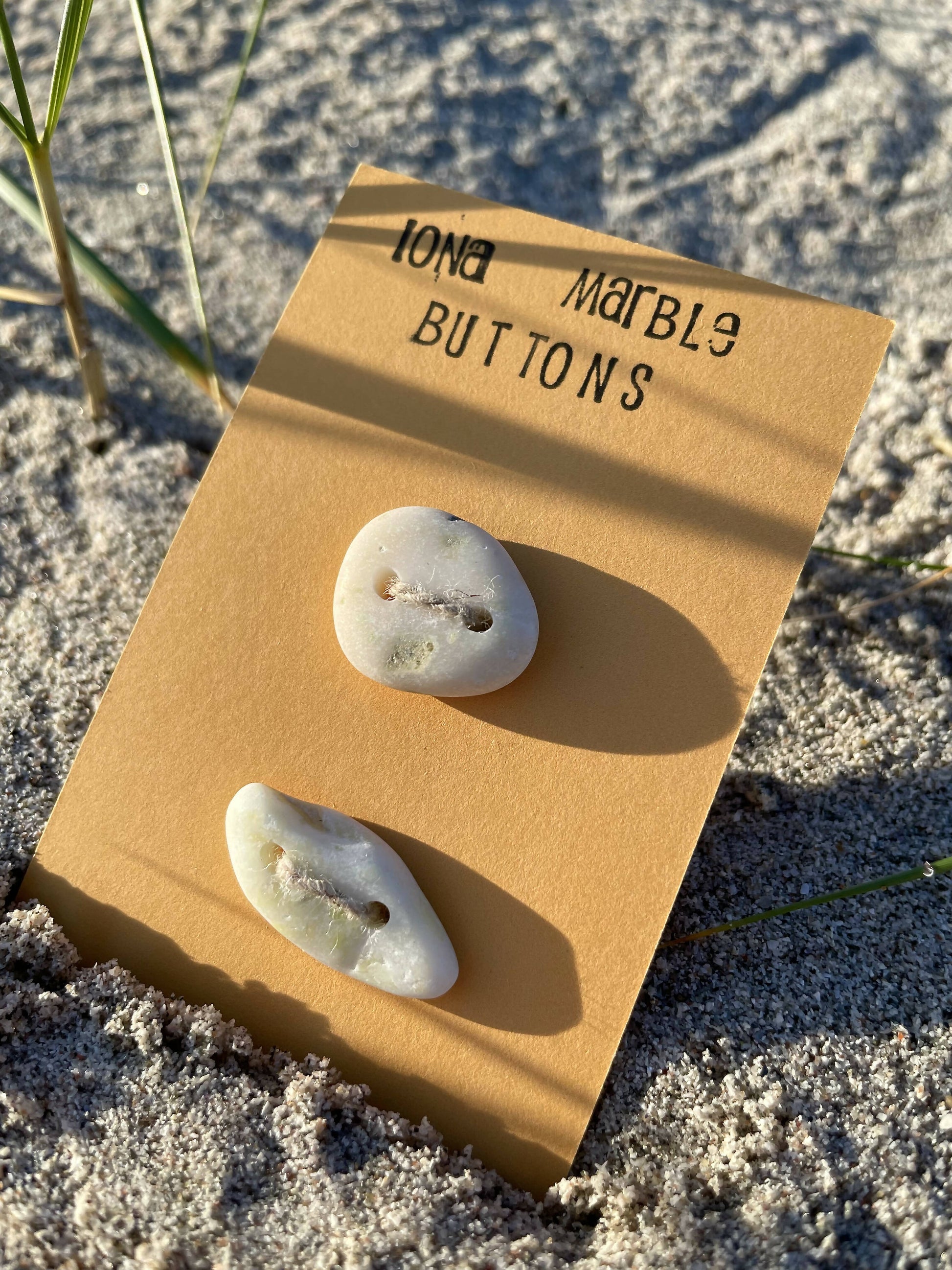Iona Marble Buttons - 12