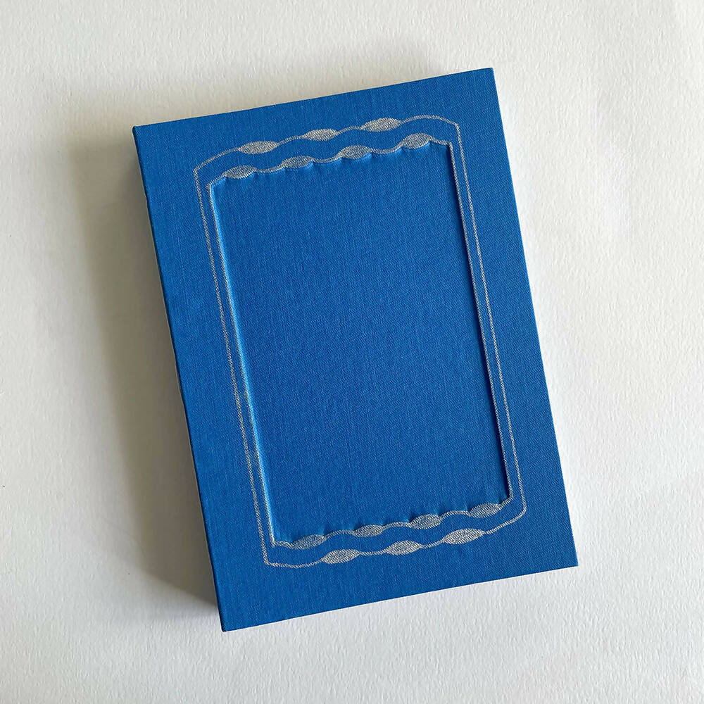 Art nouveau inspired hand bound blank book - 7