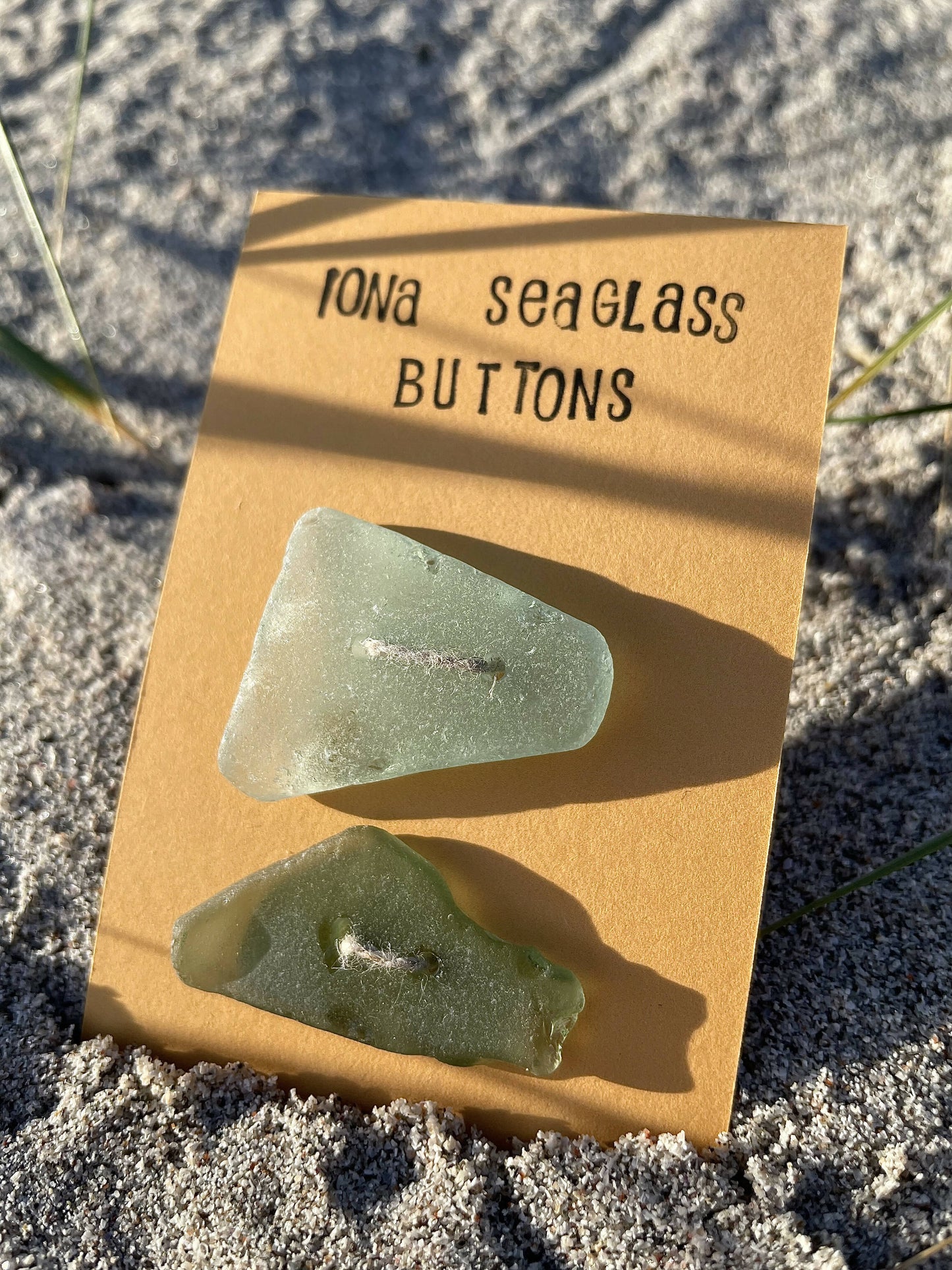 Iona Sea Glass Buttons - 1