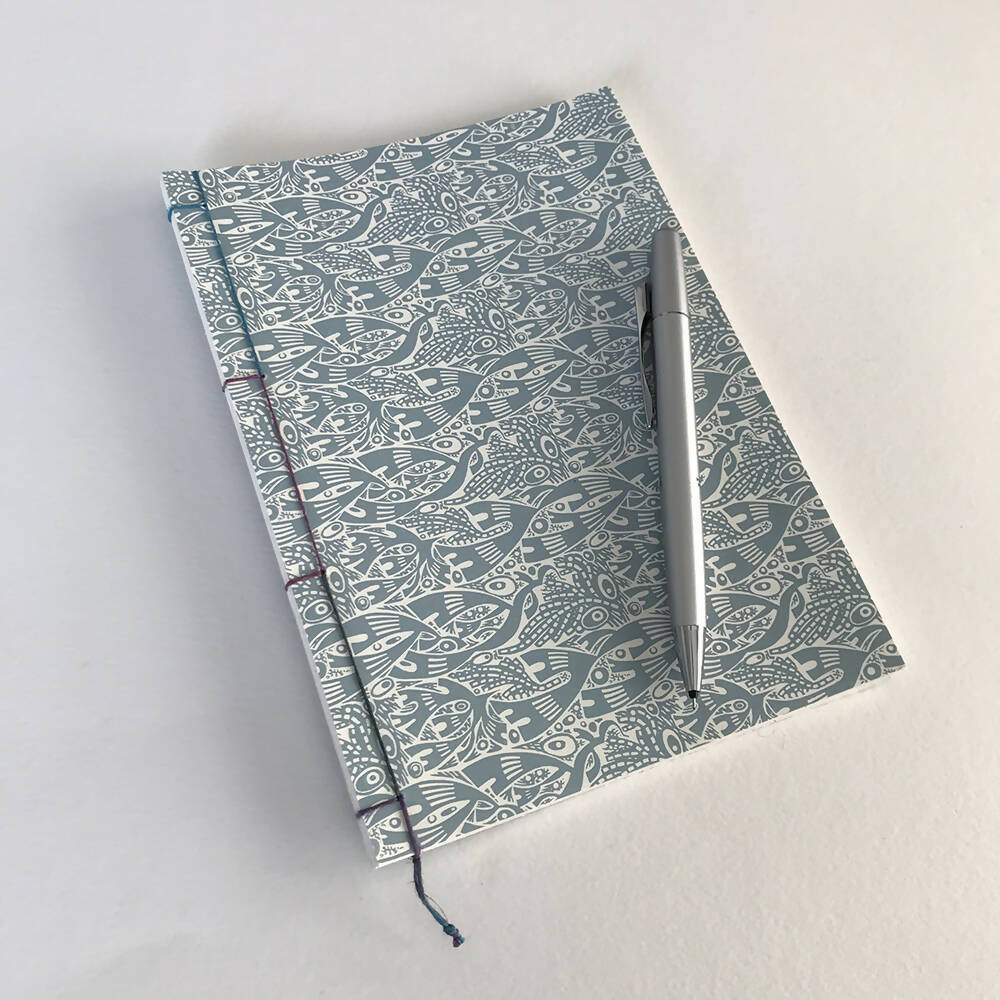 Angie Lewin 'Rockpool' A5 notebook