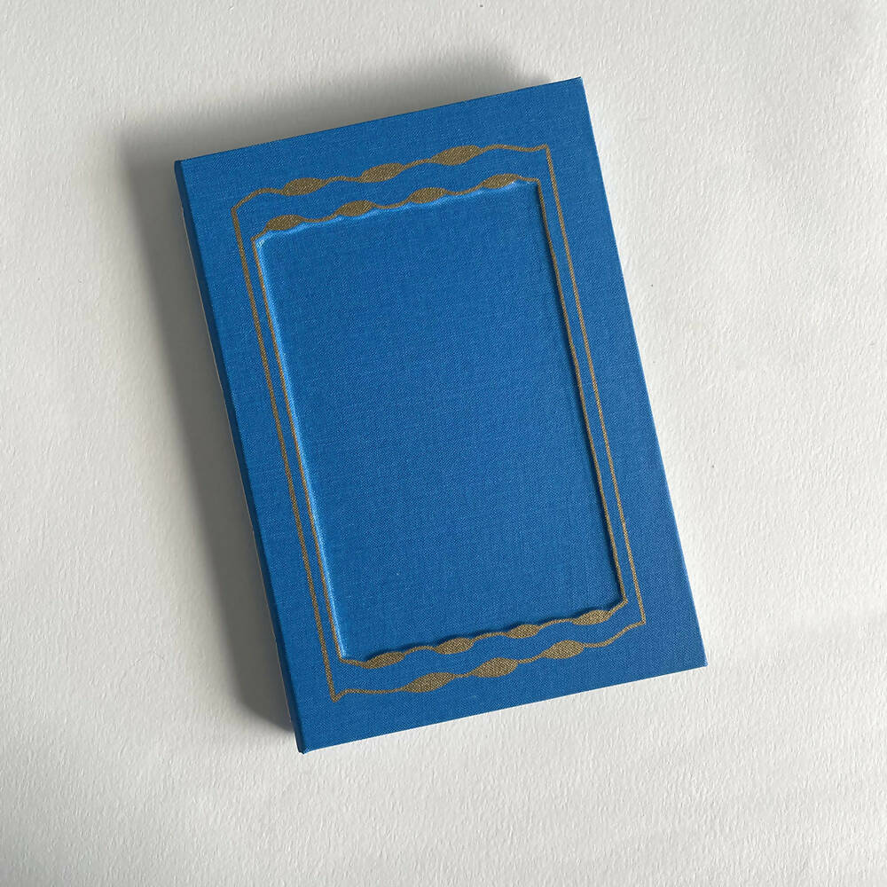 Art nouveau inspired hand bound blank book - 10